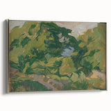 Modern Wall Art: Lush Landscape Scene by Edvard Weie