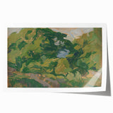 Modern Wall Art: Lush Landscape Scene by Edvard Weie