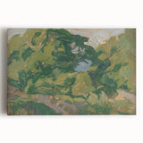 Modern Wall Art: Lush Landscape Scene by Edvard Weie