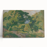 Modern Wall Art: Lush Landscape Scene by Edvard Weie