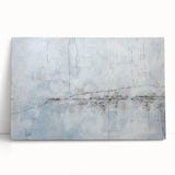 Abstract strokes wall art on stretched canvas, showcasing vibrant colors and dynamic patterns, perfect for modern home decor or artistic spaces.