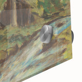 Modern Wall Art: Tranquil Brook Scene by Zolo Palugyay