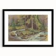 Modern Wall Art: Tranquil Brook Scene by Zolo Palugyay
