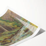 Modern Wall Art: Tranquil Brook Scene by Zolo Palugyay