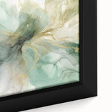 Abstract strokes wall art in vibrant colors, framed canvas with intricate textures and modern design, ideal for contemporary home decor.