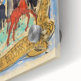 Modern Wall Art: Birth Celebration - Vibrant Abstract Nature Print