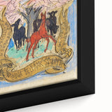 Modern Wall Art: Birth Celebration - Vibrant Abstract Nature Print