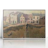 Modern Wall Art: Monumental Scene by Cyprián Majerník