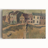 Modern Wall Art: Monumental Scene by Cyprián Majerník