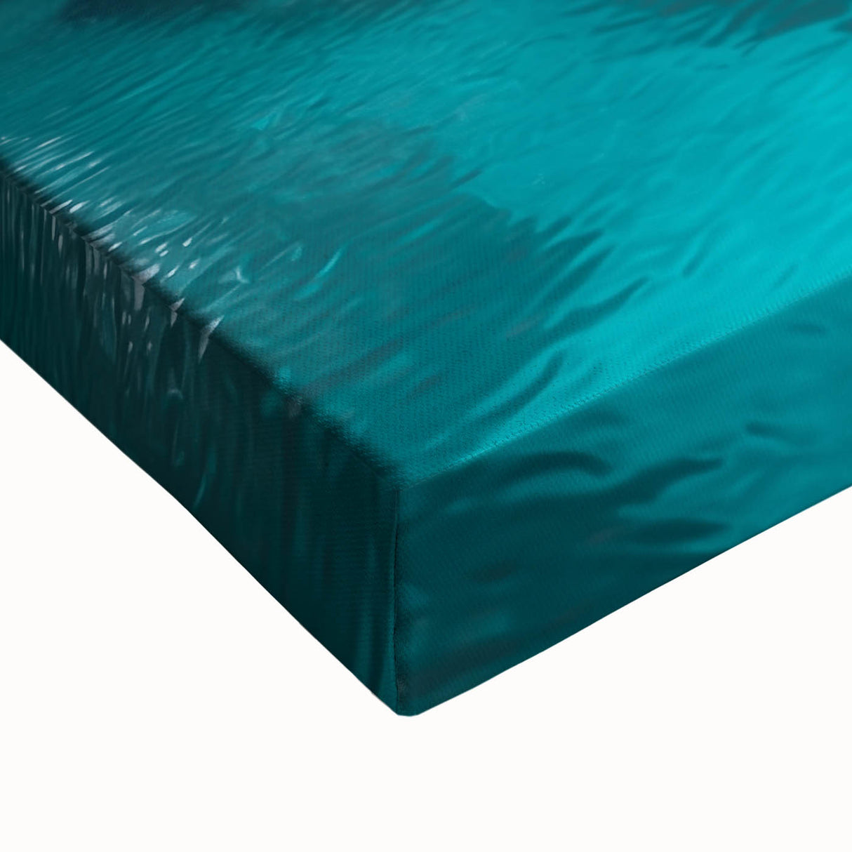Close-up of a stretched canvas artwork depicting a serene landscape with intricate cave formations, showcasing vivid colors and detailed textures, ideal for home decor.