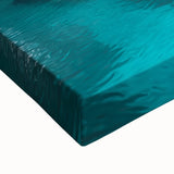 Close-up of a stretched canvas artwork depicting a serene landscape with intricate cave formations, showcasing vivid colors and detailed textures, ideal for home decor.