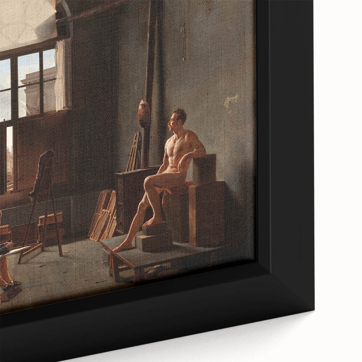 Neoclassical Art Print - The Studio of Jacques-Louis David
