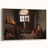 Neoclassical Art Print - The Studio of Jacques-Louis David