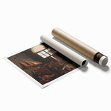 Neoclassical Art Print - The Studio of Jacques-Louis David