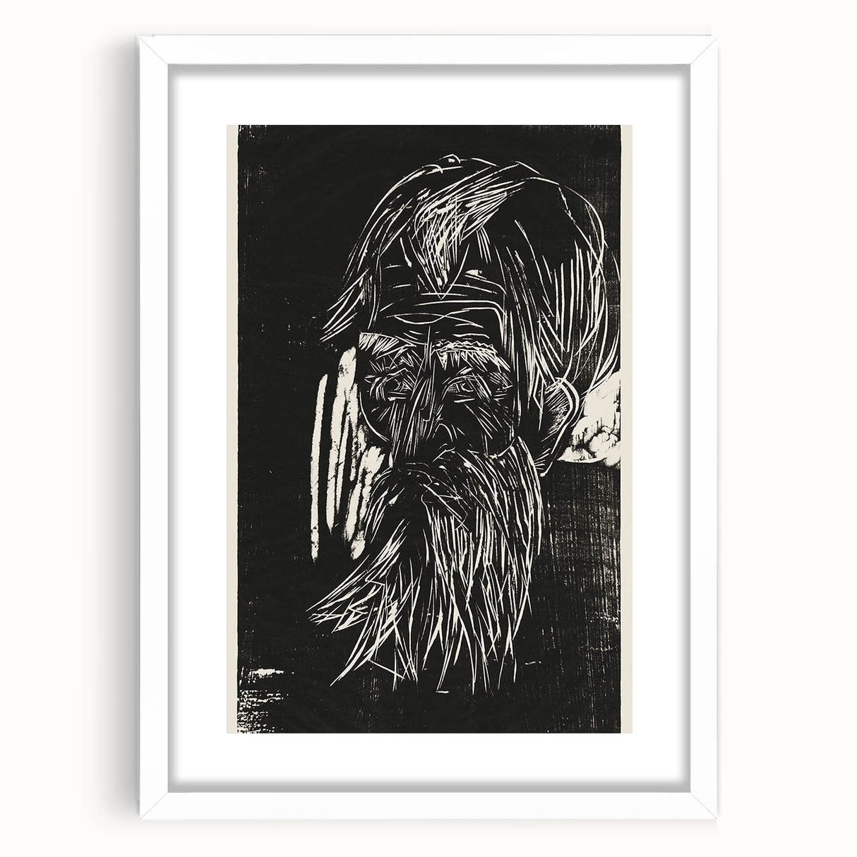 Expressionist Art: Father Müller by Ernst Ludwig Kirchner Print
