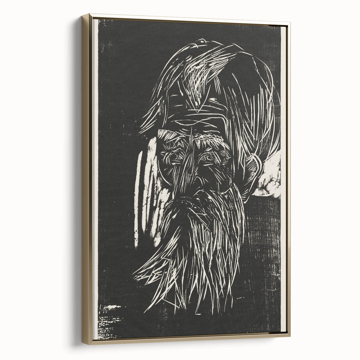 Expressionist Art: Father Müller by Ernst Ludwig Kirchner Print