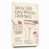 Large abstract wall art on acrylic glass depicting vibrant, colorful food and drink imagery, suitable for dining room decor.