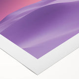 Desert landscape rolled canvas artwork showcasing vibrant colors and intricate details, elegantly packaged in a protective cardboard tube for easy display and storage.