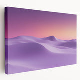 Desert landscape stretched canvas art showcasing vivid colors and intricate details, designed to enhance modern home decor with a serene, natural aesthetic.