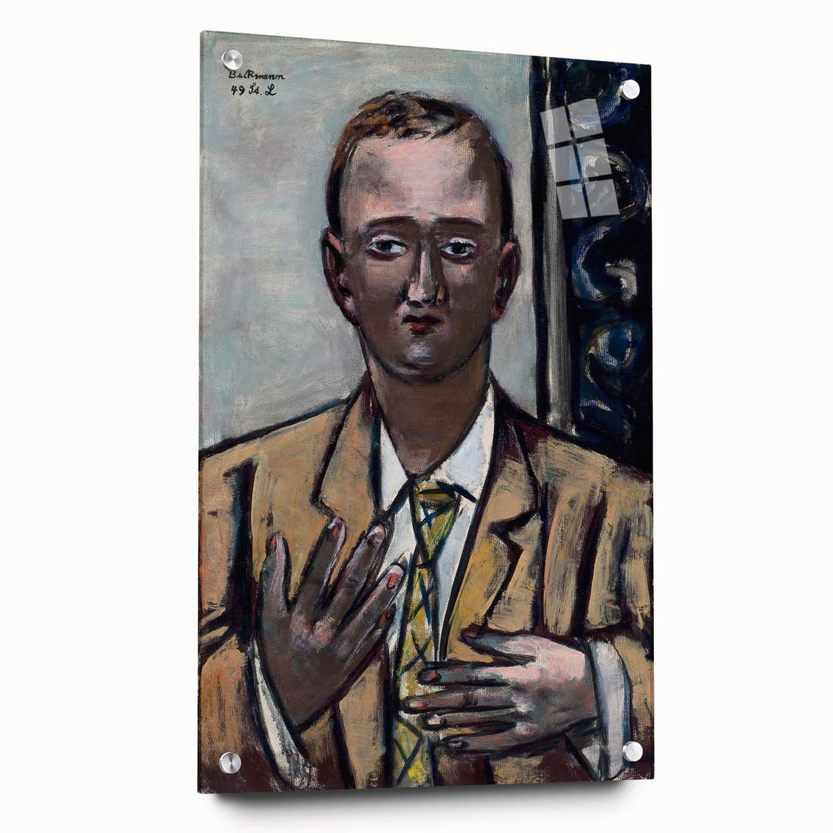 Modern Wall Art: Max Beckmann’s Striking Portrait of Morton D. May