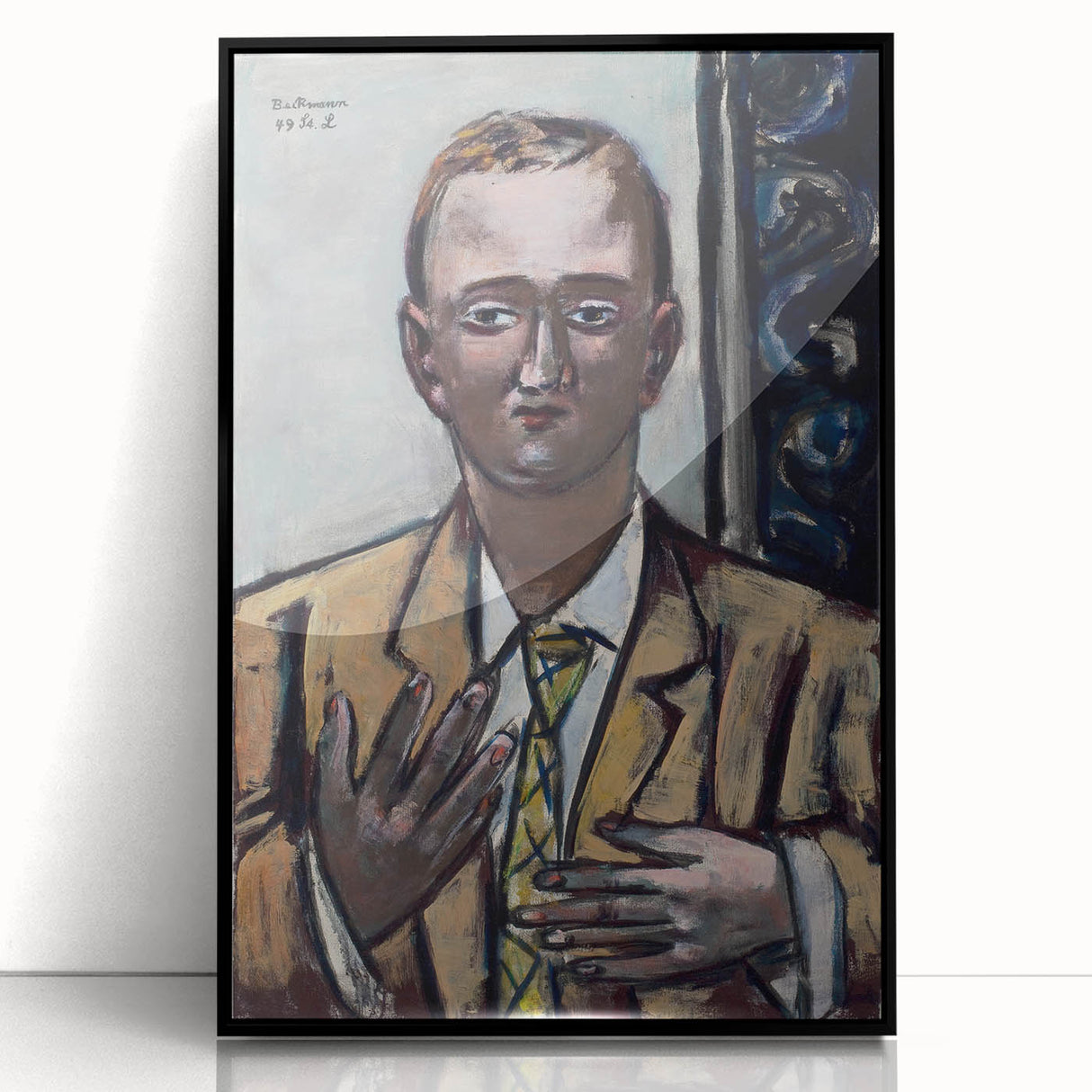 Modern Wall Art: Max Beckmann’s Striking Portrait of Morton D. May