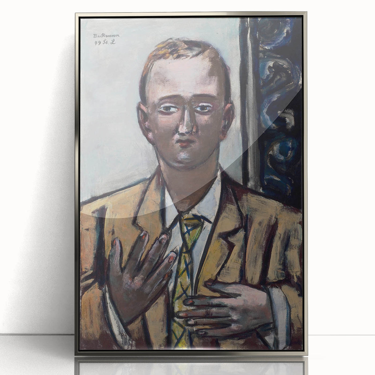 Modern Wall Art: Max Beckmann’s Striking Portrait of Morton D. May