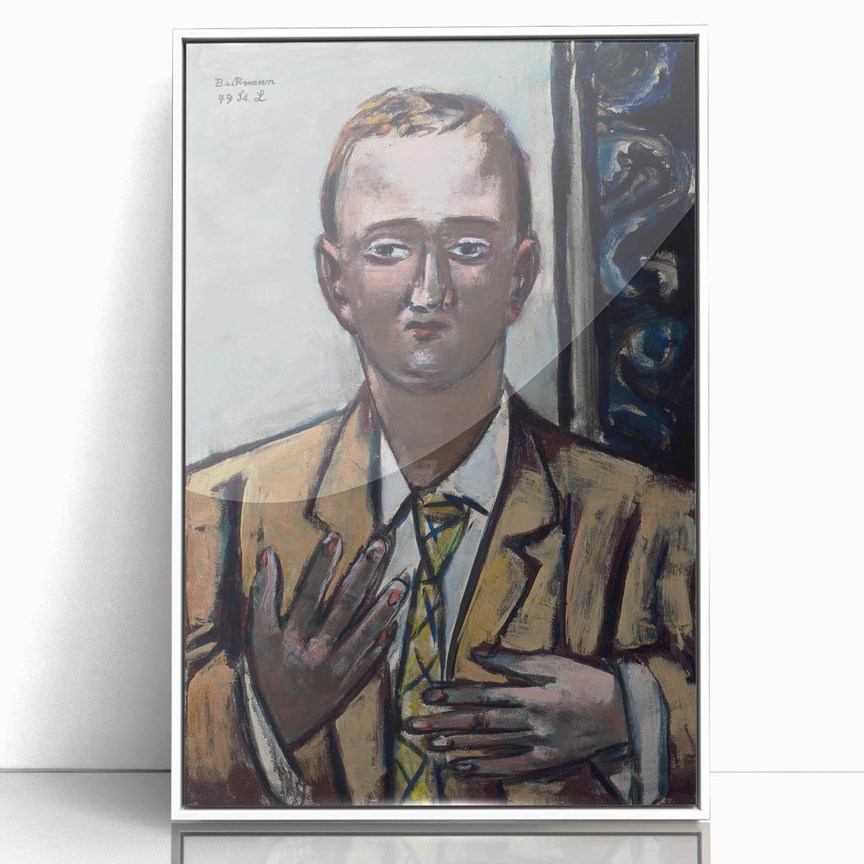 Modern Wall Art: Max Beckmann’s Striking Portrait of Morton D. May