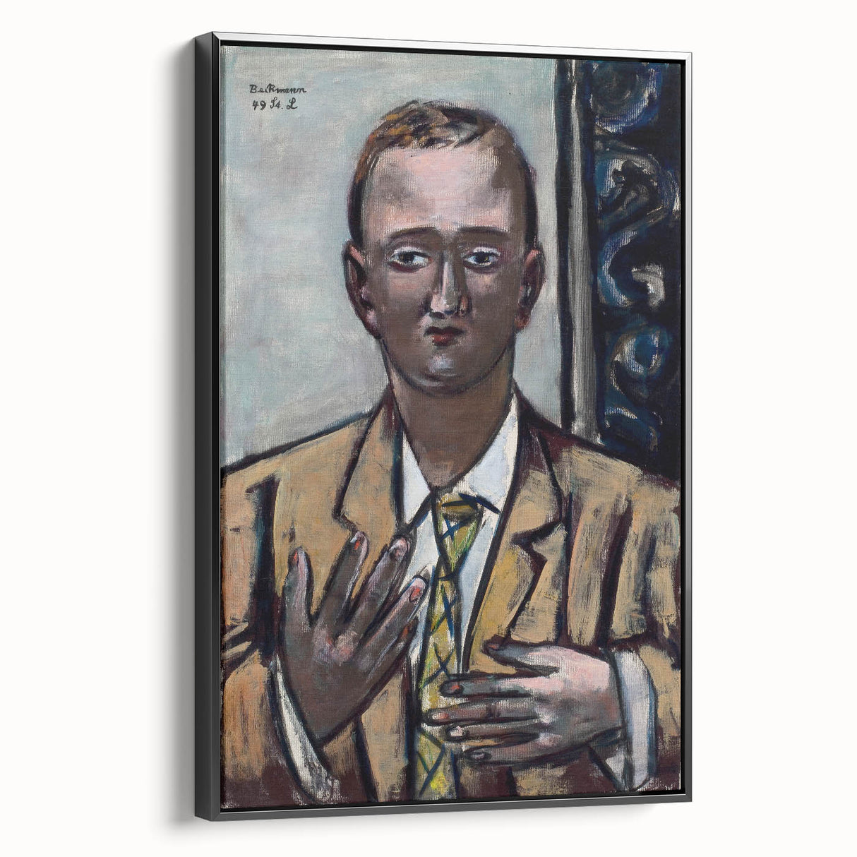 Modern Wall Art: Max Beckmann’s Striking Portrait of Morton D. May