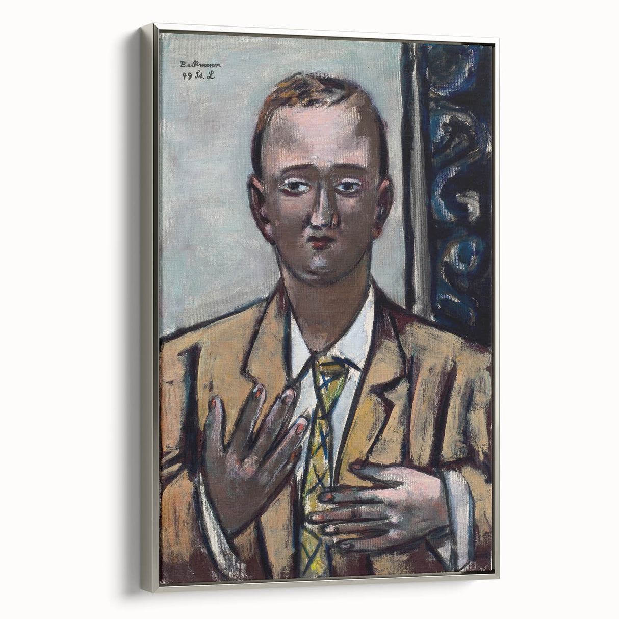 Modern Wall Art: Max Beckmann’s Striking Portrait of Morton D. May