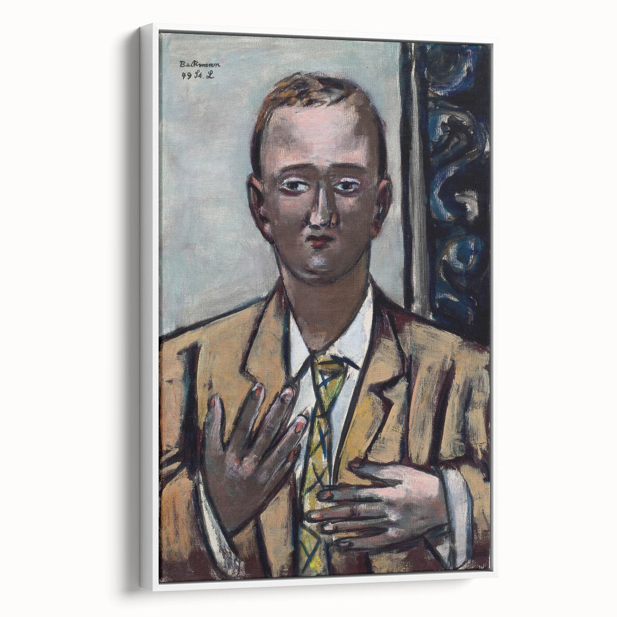 Modern Wall Art: Max Beckmann’s Striking Portrait of Morton D. May