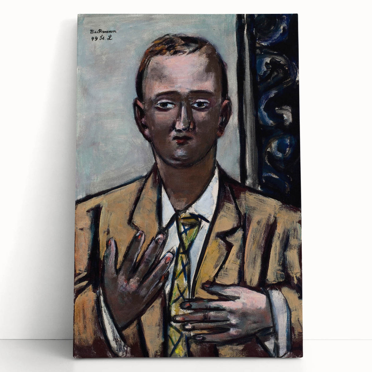 Modern Wall Art: Max Beckmann’s Striking Portrait of Morton D. May