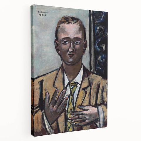 Modern Wall Art: Max Beckmann’s Striking Portrait of Morton D. May