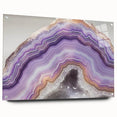 Large abstract wall art featuring close-ups of natural elements in muted earth tones on acrylic glass.