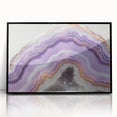 Large abstract wall art featuring organic shapes in earthy tones on a framed acrylic, suitable for modern living room decor.
