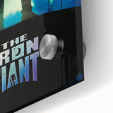 Retro Wall Art - The Iron Giant Movie Poster - 90s Animated Film Art