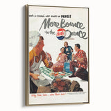 Retro Pepsi Ad Wall Art – More Bounce to the Ounce Vintage Print