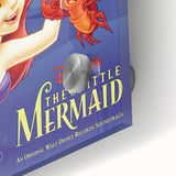 Retro The Little Mermaid Soundtrack Poster - Vintage Disney Art