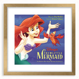 Retro The Little Mermaid Soundtrack Poster - Vintage Disney Art