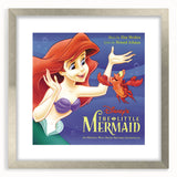Retro The Little Mermaid Soundtrack Poster - Vintage Disney Art