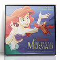 Retro The Little Mermaid Soundtrack Poster - Vintage Disney Art