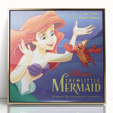 Retro The Little Mermaid Soundtrack Poster - Vintage Disney Art