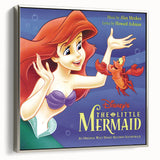 Retro The Little Mermaid Soundtrack Poster - Vintage Disney Art