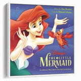 Retro The Little Mermaid Soundtrack Poster - Vintage Disney Art