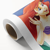 Retro The Little Mermaid Soundtrack Poster - Vintage Disney Art