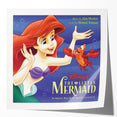 Retro The Little Mermaid Soundtrack Poster - Vintage Disney Art