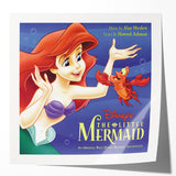Retro The Little Mermaid Soundtrack Poster - Vintage Disney Art
