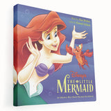 Retro The Little Mermaid Soundtrack Poster - Vintage Disney Art