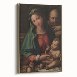 Holy Family with Infant Saint John by Perino del Vaga - Renaissance Art
