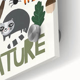 Woodland Animals Nursery Wall Art - Framed Baby Art Prints