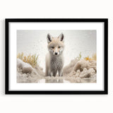Adorable Fox Wall Art - Perfect for Kids Room Decor